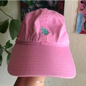 Bright Pink Polo hat